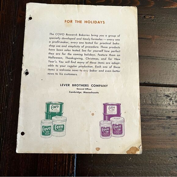 Coco Commercial Bakery Booklets (Vintage) - Picture 2 of 9